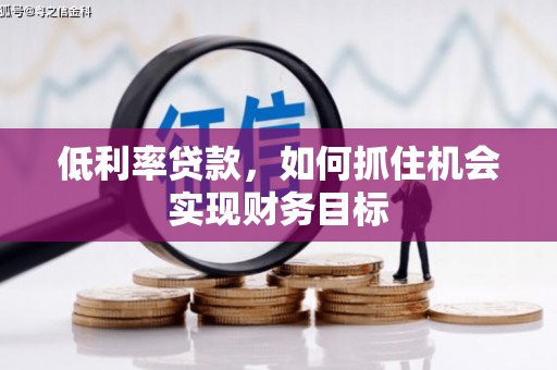 新巴尔虎左旗低利率贷款，如何抓住机会实现财务目标