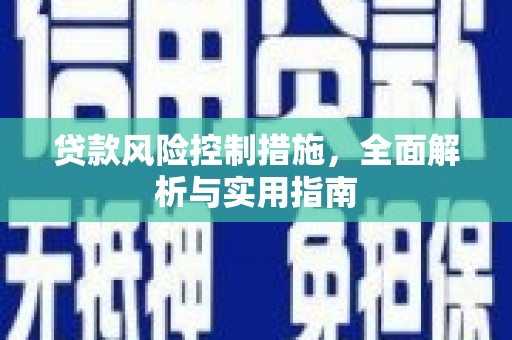 新巴尔虎左旗贷款风险控制措施，全面解析与实用指南