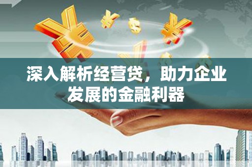新巴尔虎左旗深入解析经营贷，助力企业发展的金融利器