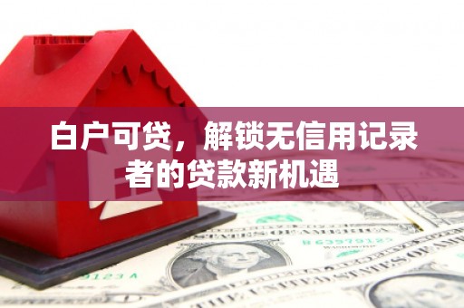 新巴尔虎左旗白户可贷，解锁无信用记录者的贷款新机遇