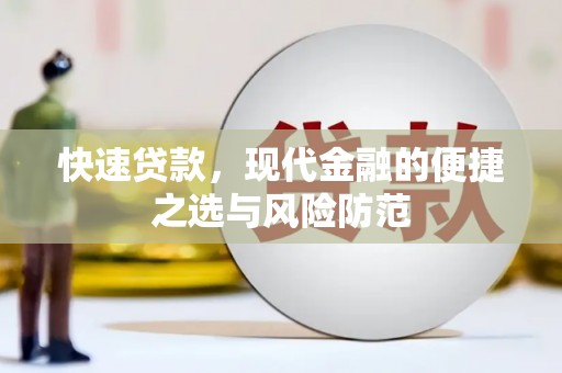 新巴尔虎左旗快速贷款，现代金融的便捷之选与风险防范