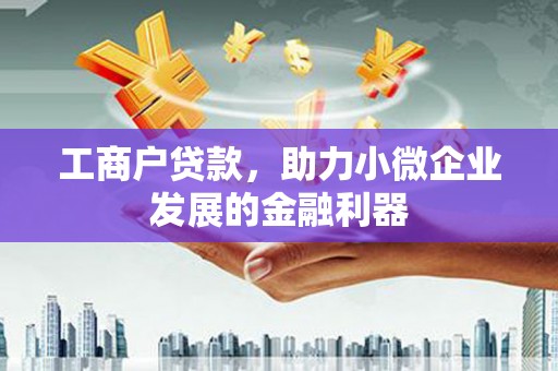 新巴尔虎左旗工商户贷款，助力小微企业发展的金融利器