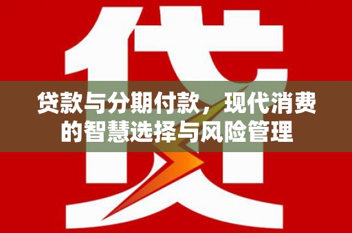新巴尔虎左旗贷款与分期付款，现代消费的智慧选择与风险管理