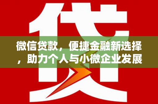 新巴尔虎左旗微信贷款，便捷金融新选择，助力个人与小微企业发展