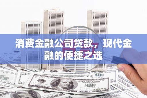 新巴尔虎左旗消费金融公司贷款，现代金融的便捷之选