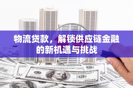 新巴尔虎左旗物流贷款，解锁供应链金融的新机遇与挑战
