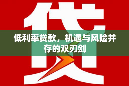 新巴尔虎左旗低利率贷款，机遇与风险并存的双刃剑