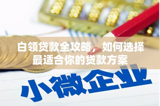 新巴尔虎左旗白领贷款全攻略，如何选择最适合你的贷款方案